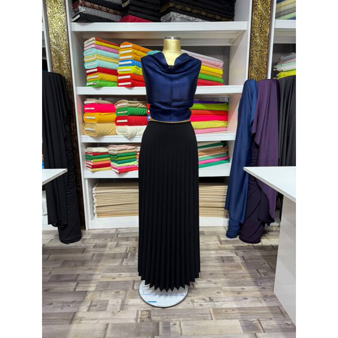 Soley Pilise Büyük Beden Siyah